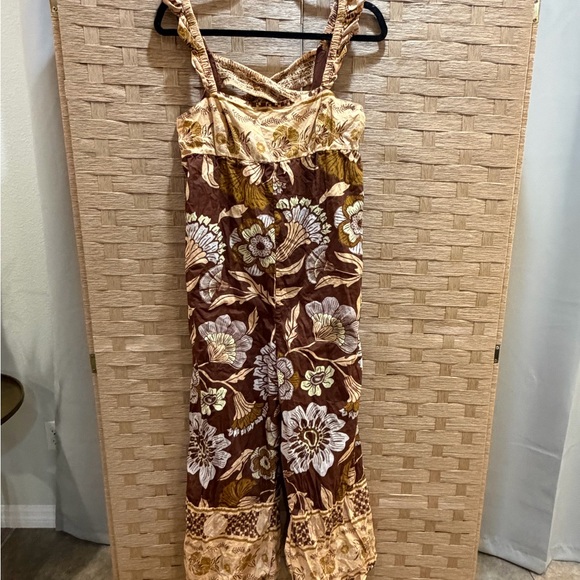 Free People Bali Albright Jumpsuit Size small EUC - Picture 2 of 7